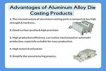 Advantages of aluminum alloy die casting products