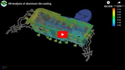 Air analysis of aluminum die casting