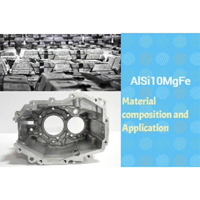 AlSi10Mg(Fe) material composition and application